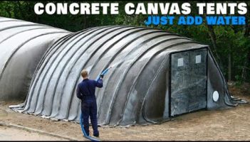 Premade Concrete Canvas Tents Review